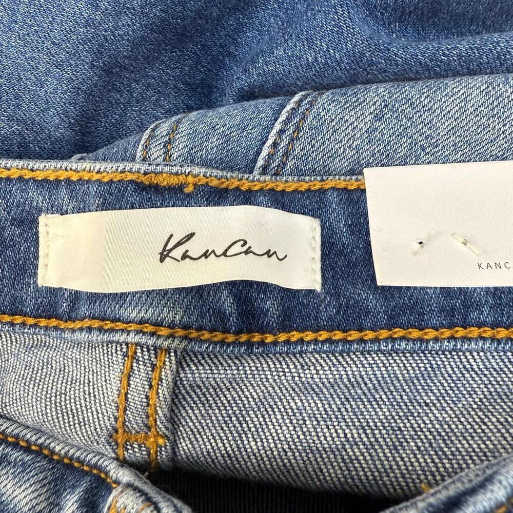 KanCan Jeans Women's 1/24 Mid Rise Ancle Skinny Frayed Hem Mid Rise Fit - NWT - Picture 12 of 16